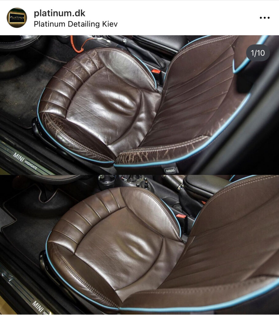 хімчистка салону автомобіля - детейлінг студія в м.Київ Platinum Detailing Kiev 